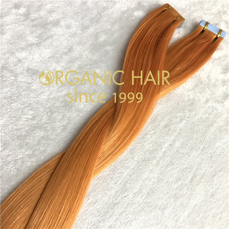 Hair extensions to order--High quality tape in hair extensions C21